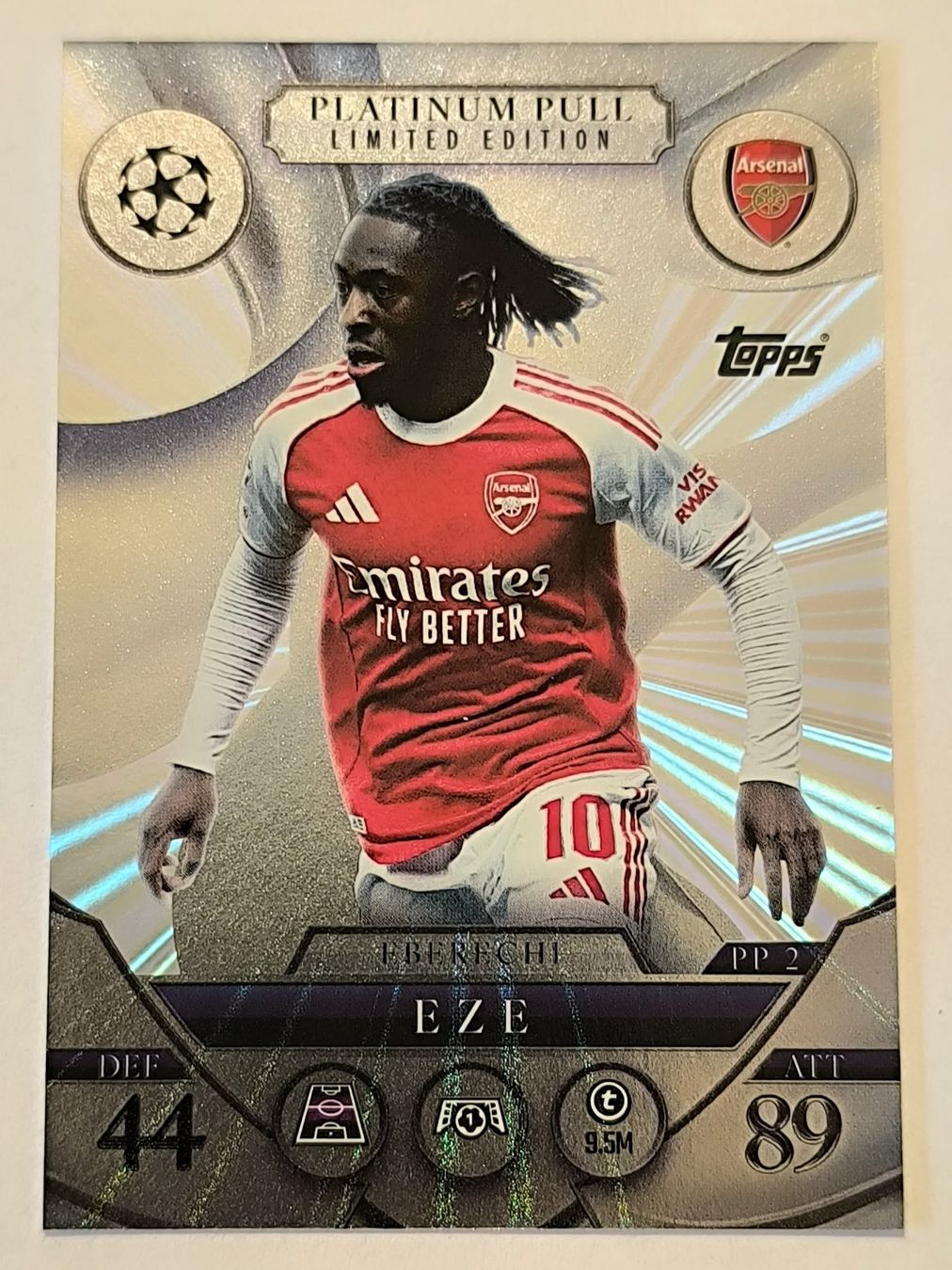 Topps Sammelbilder & Trading cards: Match Attax Extra 25/26 - Platinum Pull - Eze - PP2 – Gebraucht aus Zürich von manito89