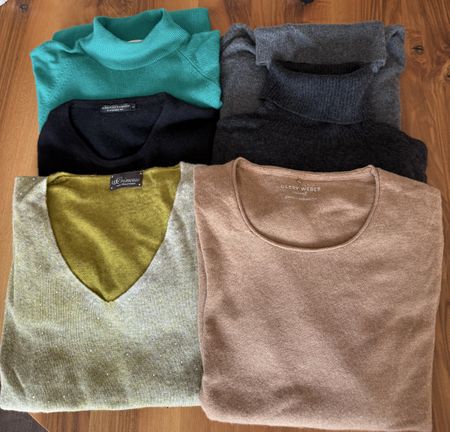 6 Damen Kaschmir-Pullover – Gerry Weber, Alberto Fabiani, 