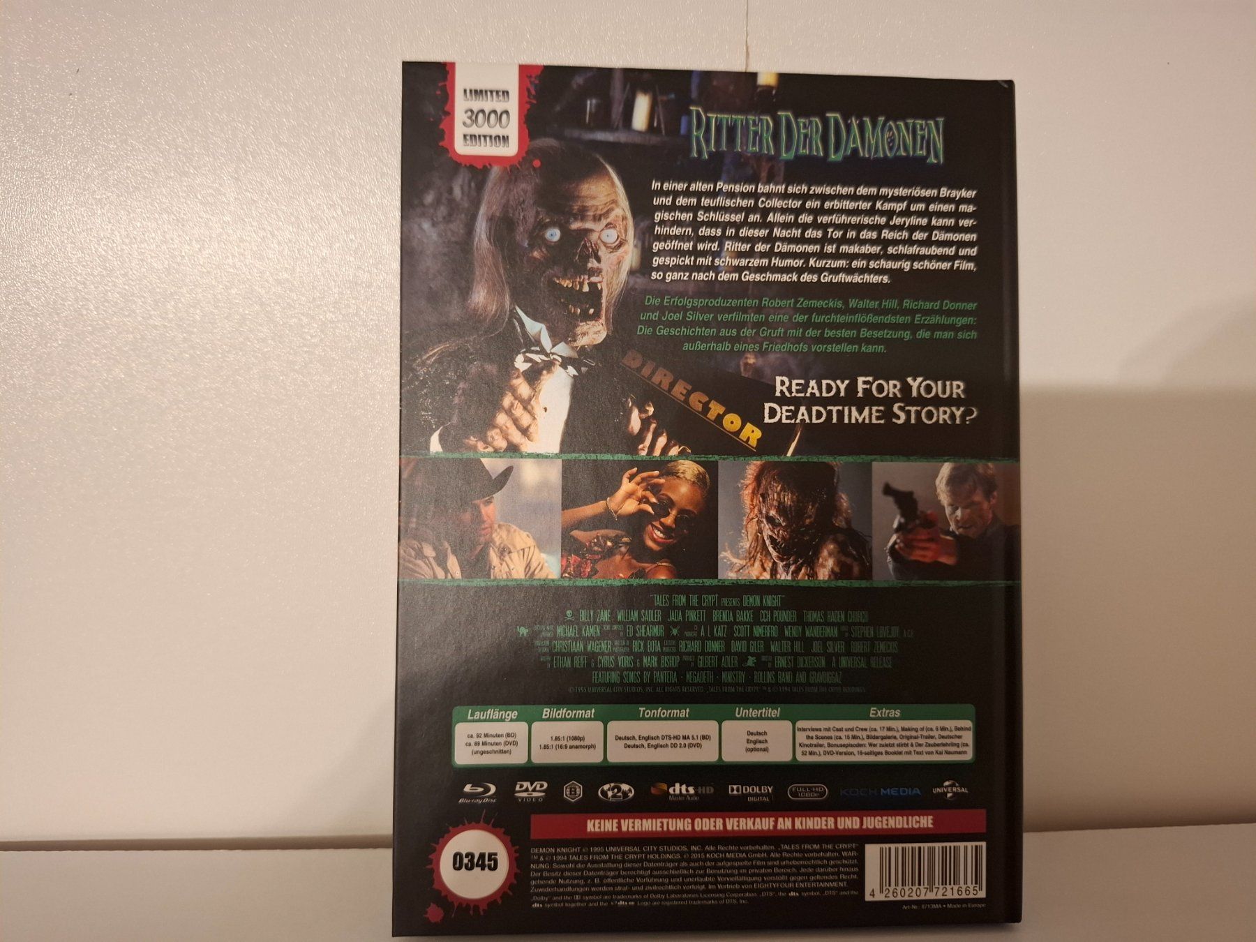 Tutti i DVDs: Ritter der Dämonen (Lim. Mediabook) – Usato da Frauenfeld venduto da Frankenstein01 1