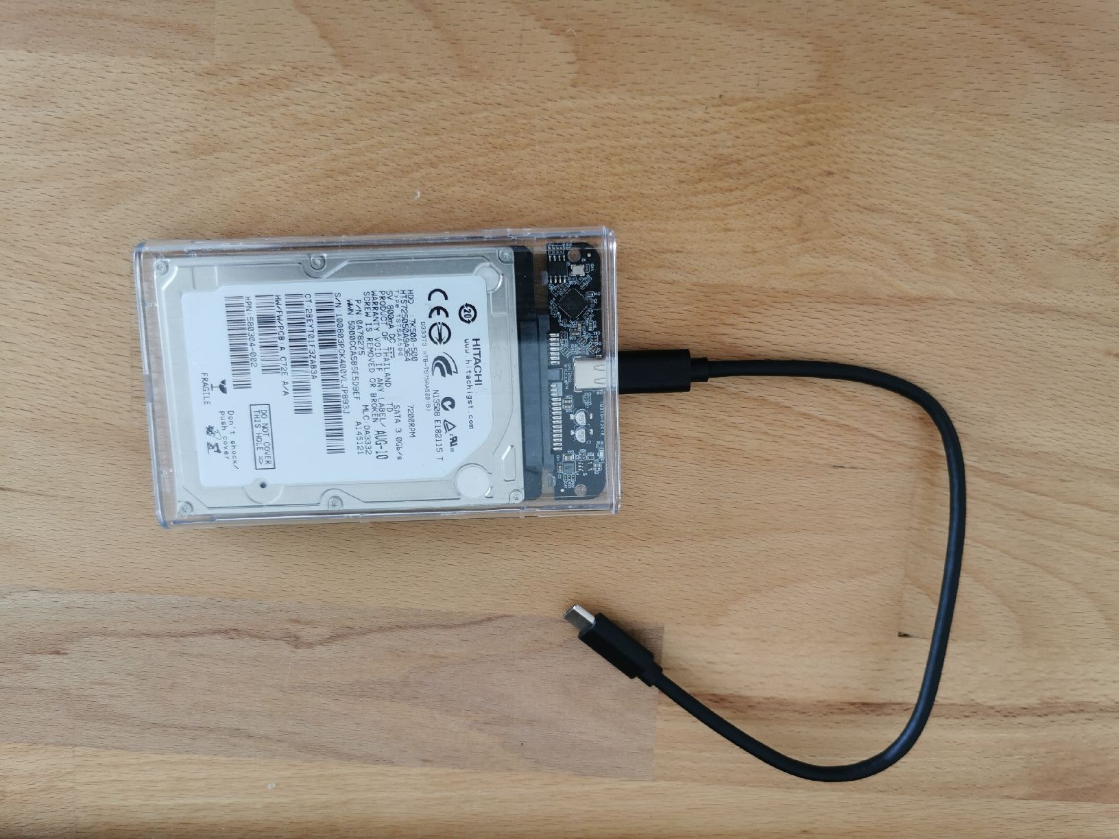 Unità & Adattatore: 2.5 SDDFestplatte Gehäuse SATA USB-C neu – Usato da Zürich venduto da Michalr 2