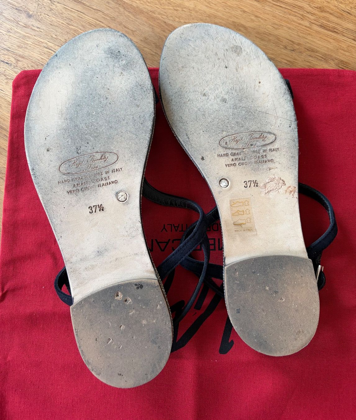 Scarpe da donna: Sommer Sandalen Leder blau Grösse 37.5 – Usato da Basel venduto da SirJames01 1