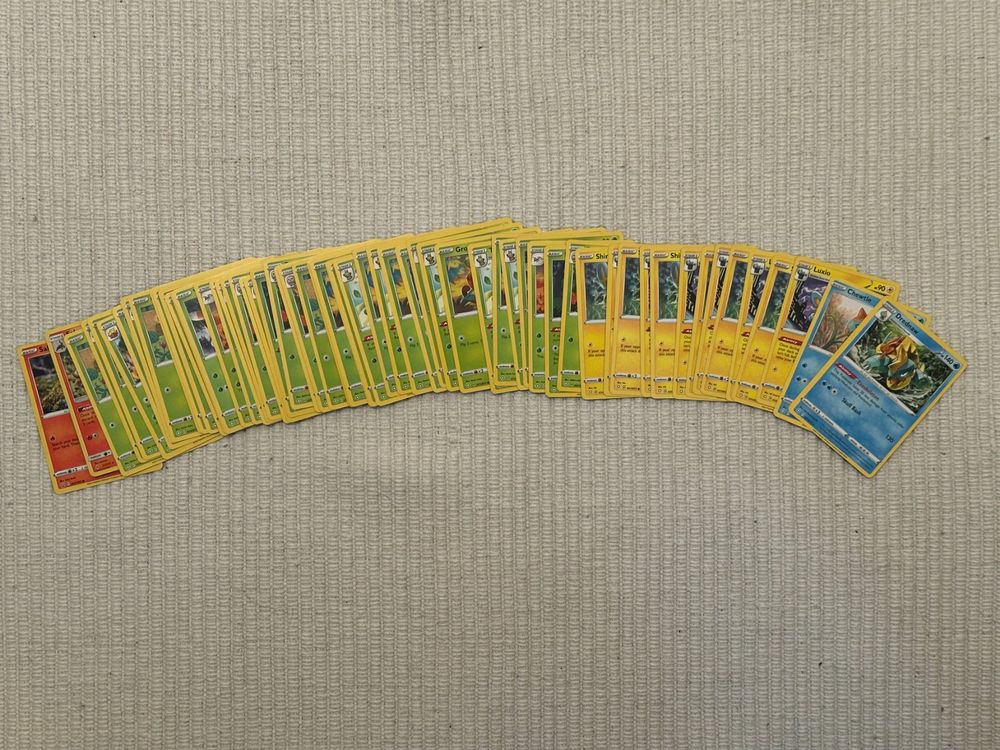 Pokémon 30 Entwicklungen, somit 60 Karten, leicht bespielt (Gebraucht ...