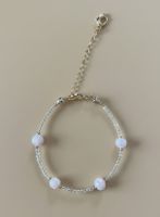 Elegant Pearl and Crystal Beaded Bracelet