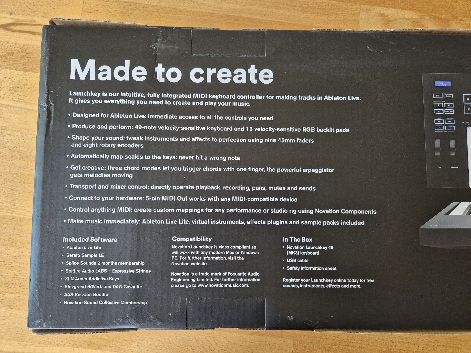 Novation Instruments de musique: Keyboard Controller Launchkey 49 – Neuf (Voir description) à Luzern par Lacoli 3