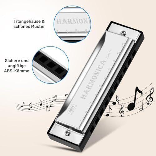 Strumenti musicali: Mundharmonika 10 Loch – Nuovo e nell'imballaggio originale da Hundwil venduto da tec_mm27 3