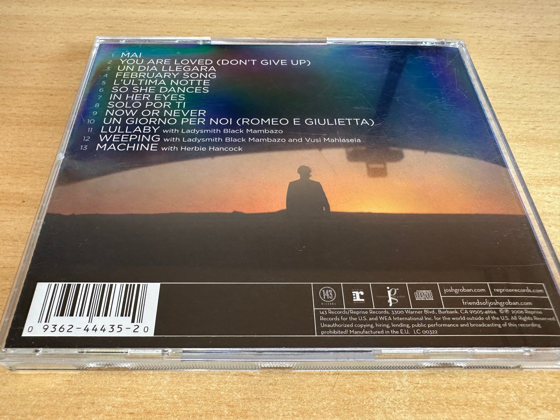 CD: Josh Groban – Awake – Usato da Rikon im Tösstal venduto da Alpenmutz 1