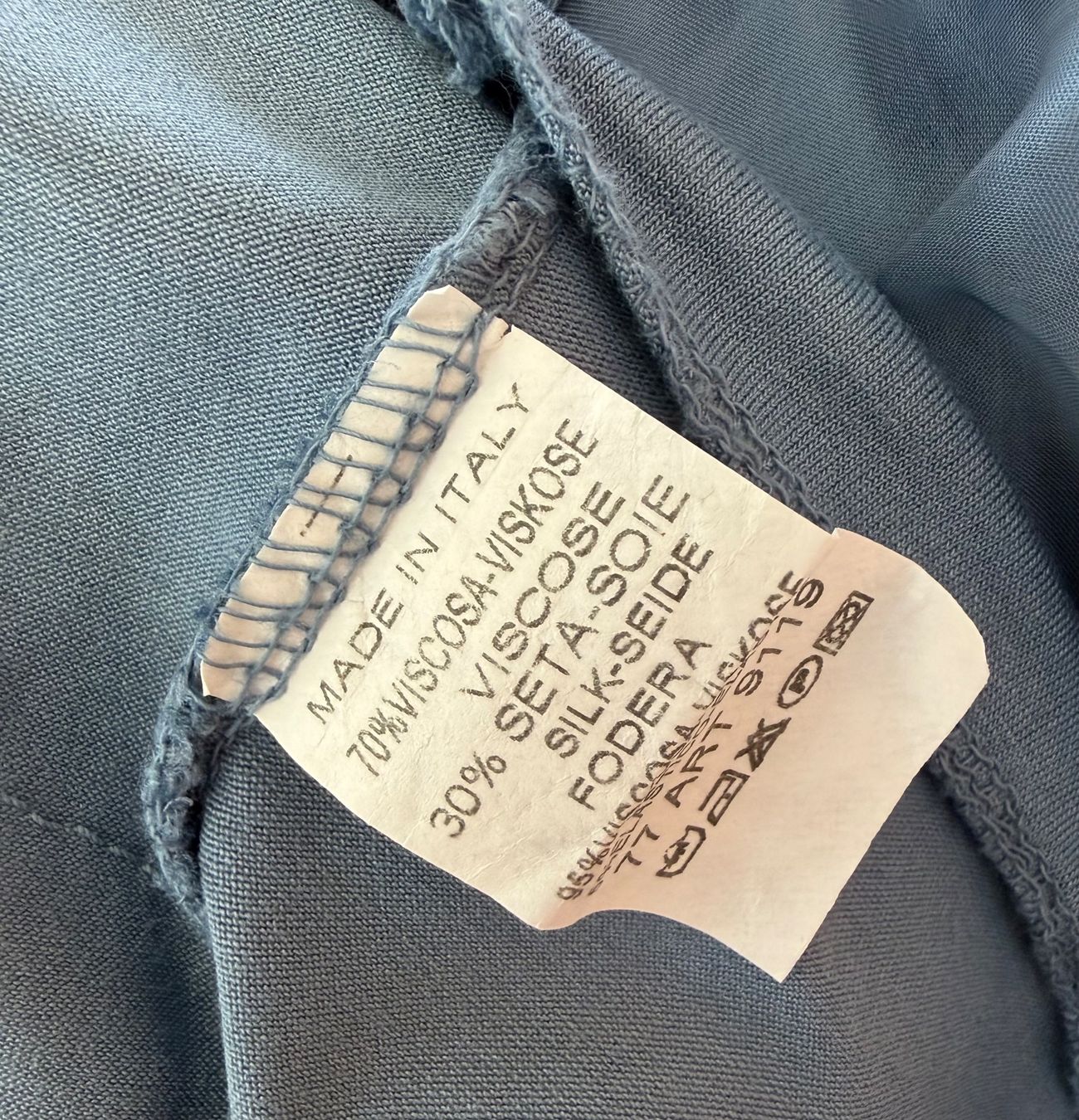 Camicette: Made in Italy Bluse mit Seide Gr.S – Usato da Unterägeri venduto da Jutka_04 3