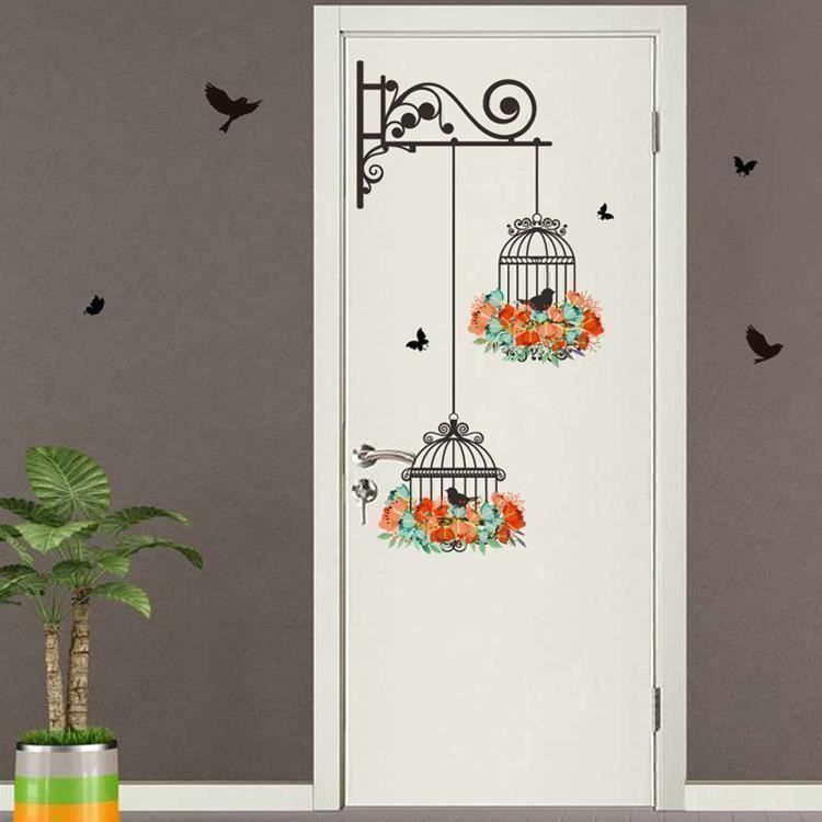 Aufkleber: Autocollant mural coloré à motif oiseaux – Neu und originalverpackt aus Gurmels von shopathome 1