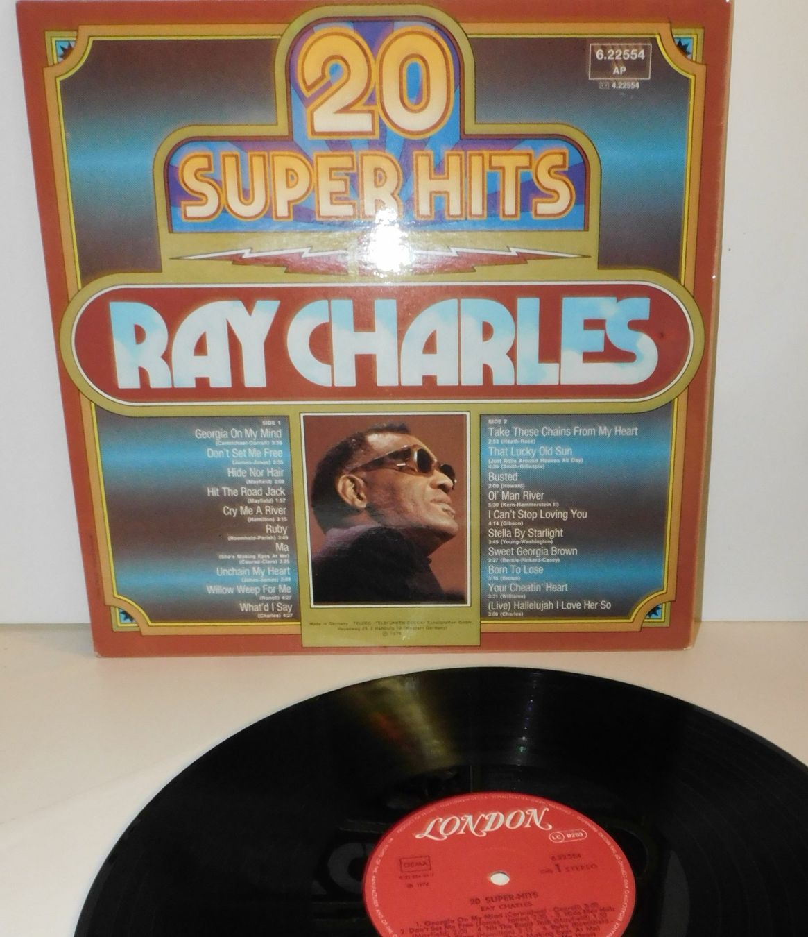 Schallplatten: LP - Super Hits Ray Charles - 1976 Schallplatte    LP – Gebraucht aus Sursee von 76 2