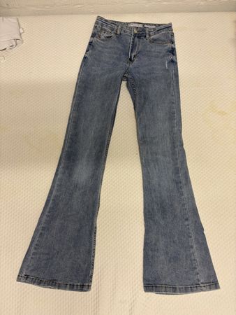 Damen Jeanshose,Gr.36;Zebra 