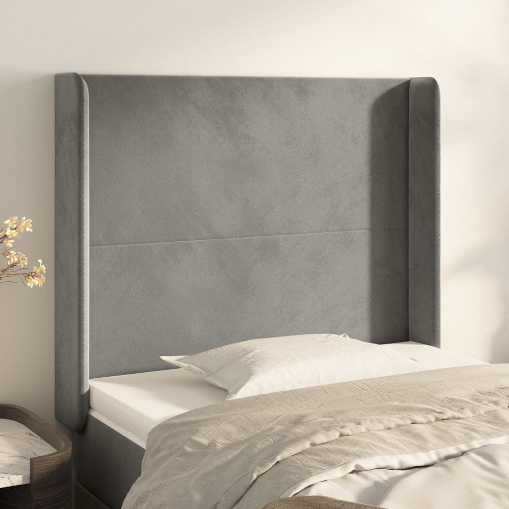 Betten: Tête de lit Gris clair pour lit de 80 a 160cm – Gebraucht aus Bellevue von Memoryman30 5