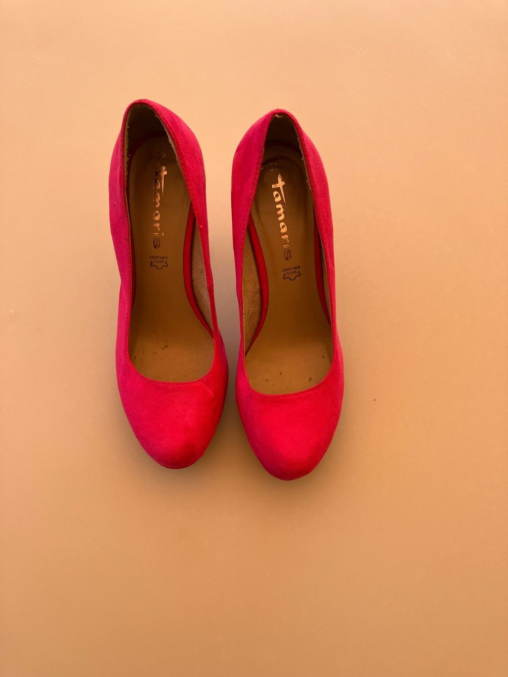 Tamaris Damenschuhe: Escarpins Tamaris roses élégants, pointure 39 – Gebraucht aus Chavannes-des-Bois von mai_pfq6