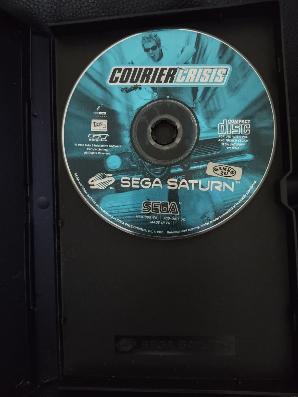 Sega Giochi: Box ONLY pour Sega Saturn Courier Crisis – Usato da Fribourg venduto da PastGame 3