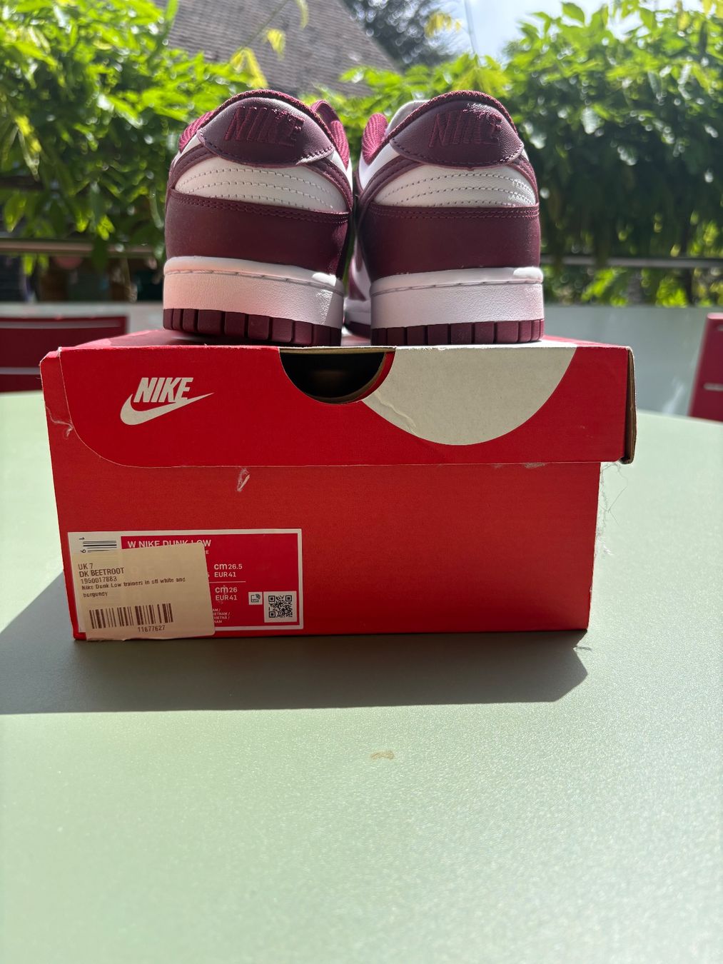 Nike Scarpe da donna: Nike Dunk Low Bordeaux (W) - Grösse 41 – Nuovo (secondo la descrizione) da Altdorf UR venduto da POSE1DON 3