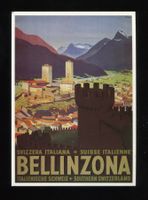 Bellinzona, Künstlerkarte