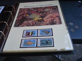 "Riff-Fische", Malediven 1986, Satz Lose **, FDC + Maximk