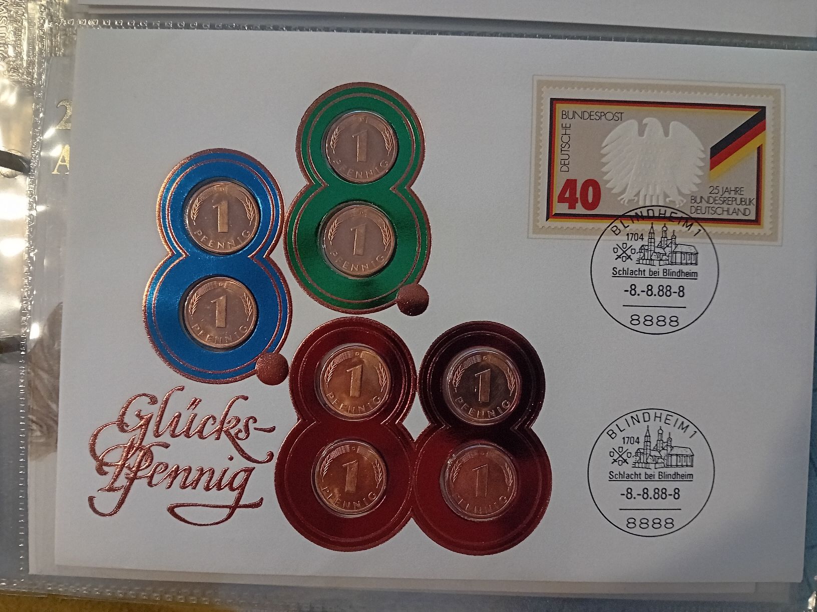 Tutti le monete: Numisbrief Glücks-Pfenninge 8.8.88 – Usato da Muralto venduto da Alex1912