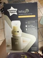 Tommee Tippee letsgo Flaschenwärmer tragbar neu in Box