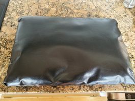 Zierkissen / Kissen Kunstleder / 6 Stück