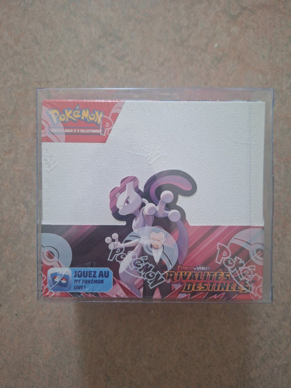 Pokémon Sammelbilder & Trading cards: Display Pokémon Rivalités Destinées EV10 FR SCELLÉ + PVC – Neu (gemäss Beschreibung) aus Monthey von Ancheim