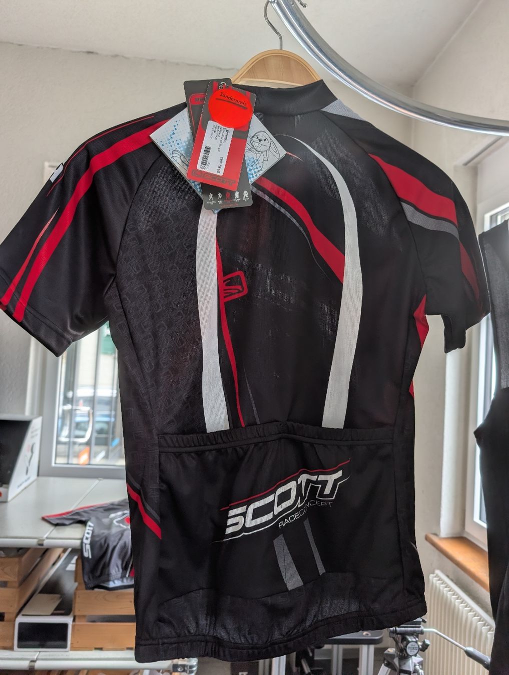 Scott Scarpe, pantaloni & magliette da ginnastica: Velotrikot Gr 164, neu – Nuovo (secondo la descrizione) da Kirchberg SG venduto da kar_5rtl 1