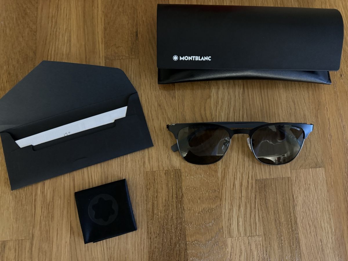 Montblanc Brillen & Gläser: MONTBLANC Sonnenbrille **NEUWERTIG** – Neu (gemäss Beschreibung) aus Allschwil von KShing 7