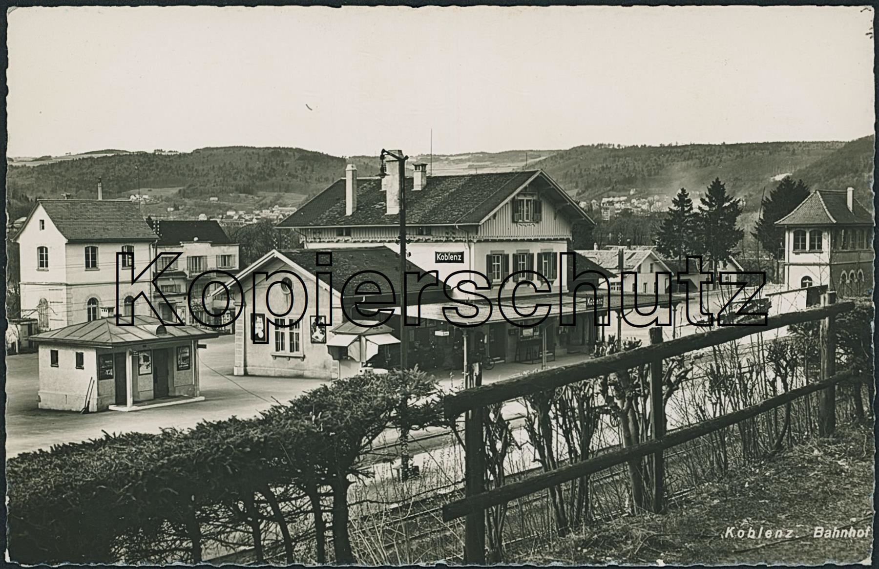 Cartes postales: AG Koblenz - Bahnhof - Bahn – D'occasion à Schindellegi par Jonathan77