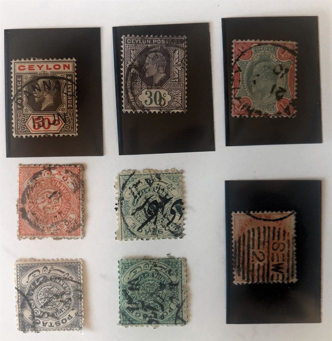 Tutti i francobolli: Briefmarken BRITISH INDIEN CEYLON – Usato da Lufingen venduto da Rac0 5
