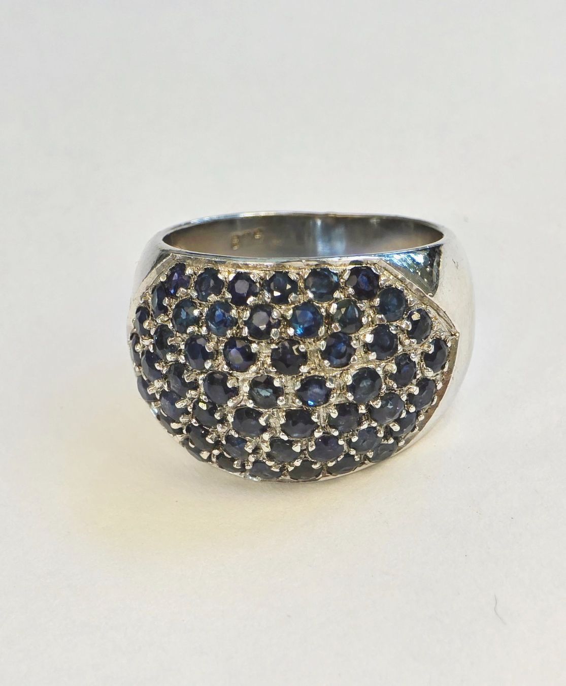 Bagues: Ring Silber mit Saphiren Grösse 56 neu – Neuf (Voir description) à Zürich par benedikt12 3