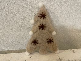 Süsser Weihnachtsbaum Anhänger Filz Deko Winter Weihnacht...
