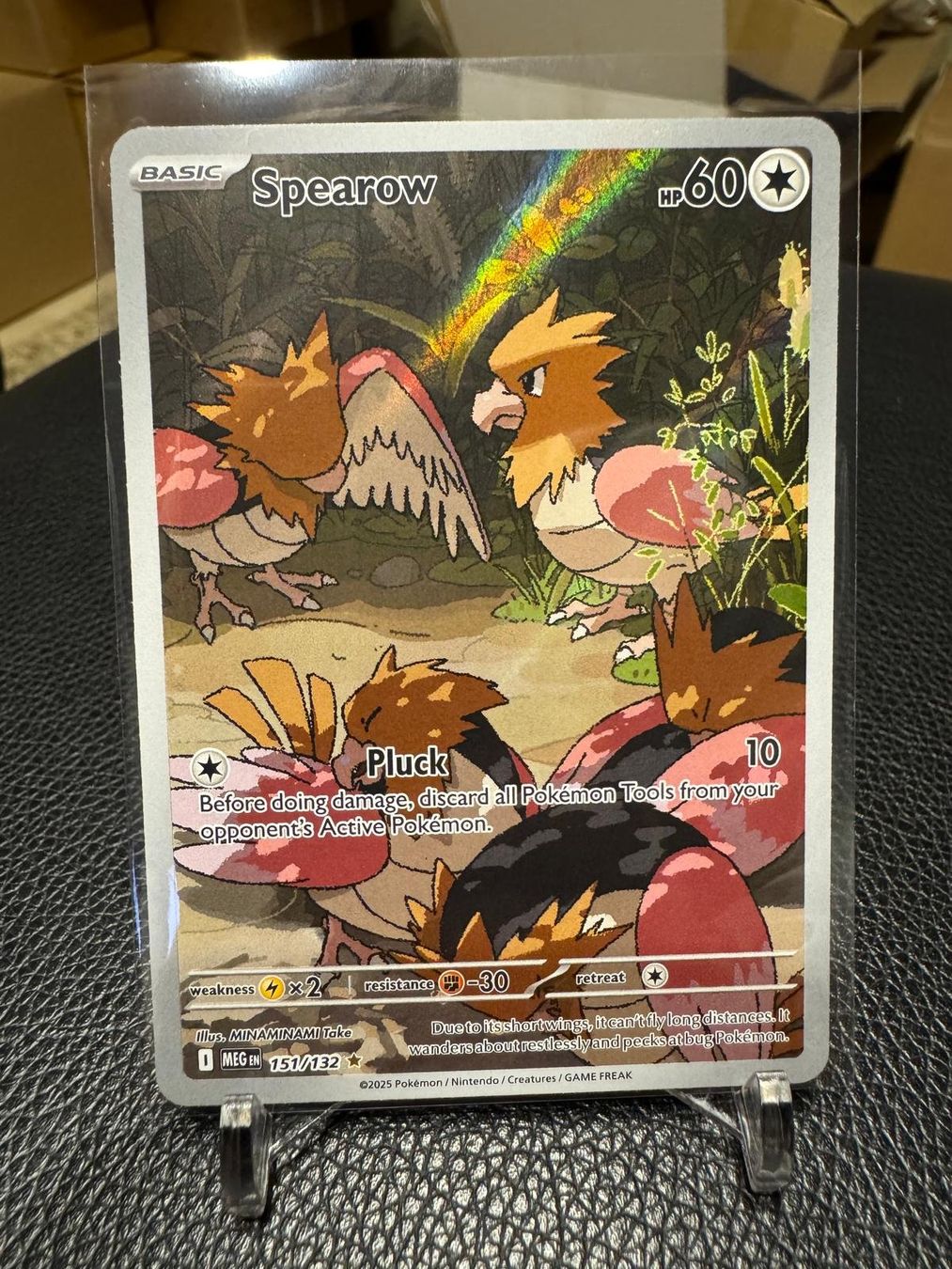 Pokémon Carte collezionabili: Spearow | Illustration Rare | MEG 151/132 | EN – Usato da Spreitenbach venduto da Snacky96 2