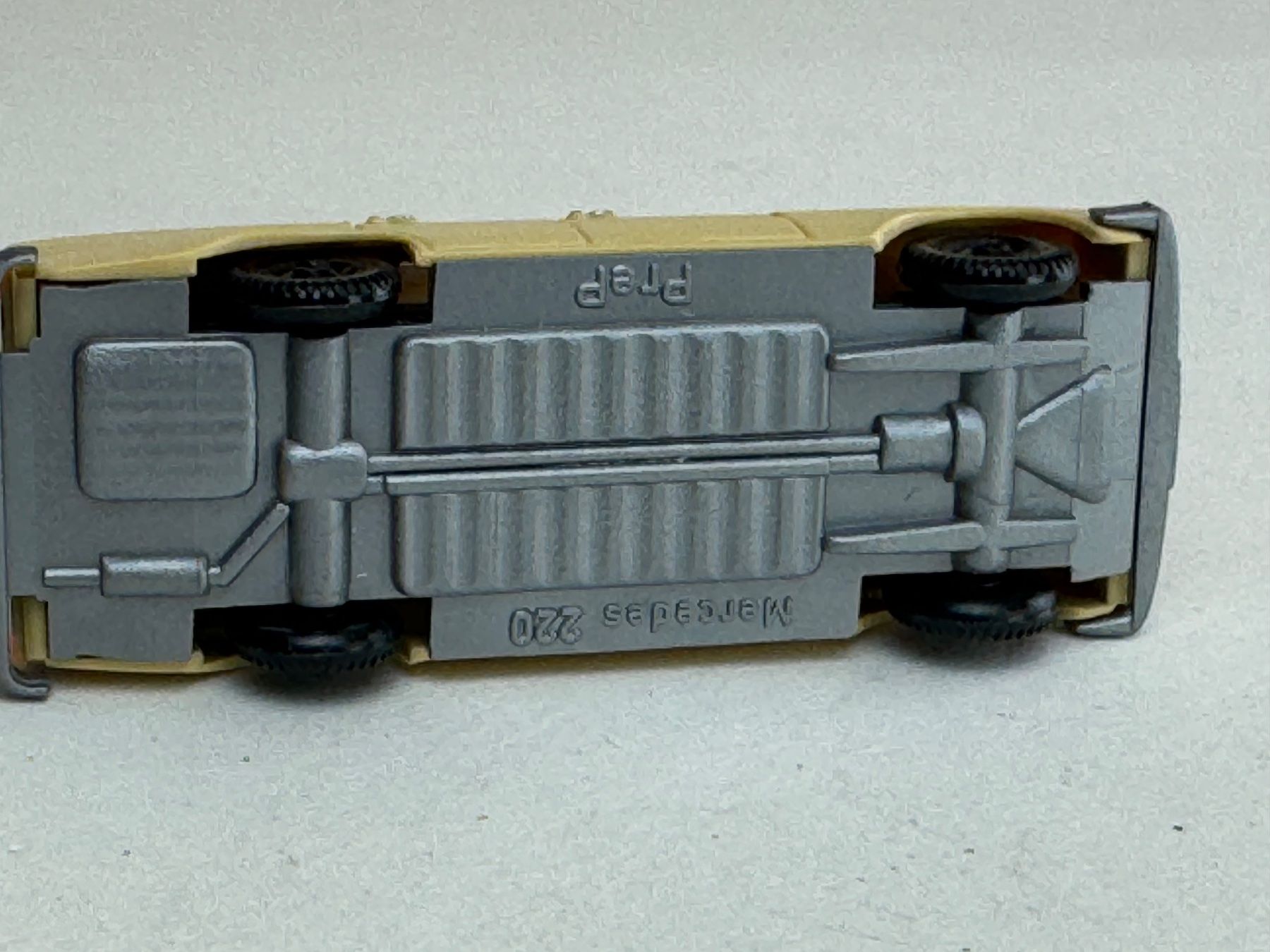 Modellautos: Prep Mercedes 220 beige – Gebraucht aus Elm von Wikmtz 2