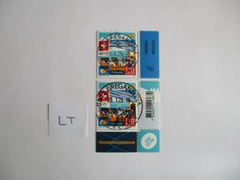 Voll Letzttagsstempel der Poststelle 6932 Breganzona Olympia