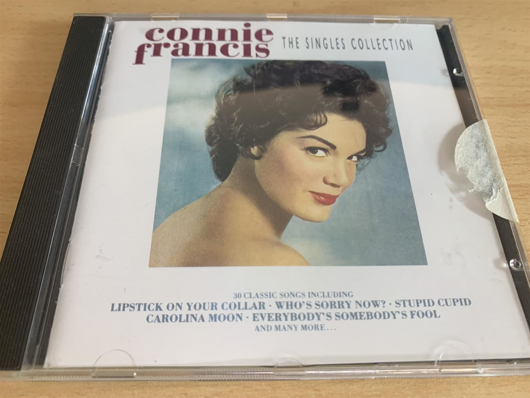 CD: Connie Francis – The Singles Collection – Usato da Rikon im Tösstal venduto da Alpenmutz