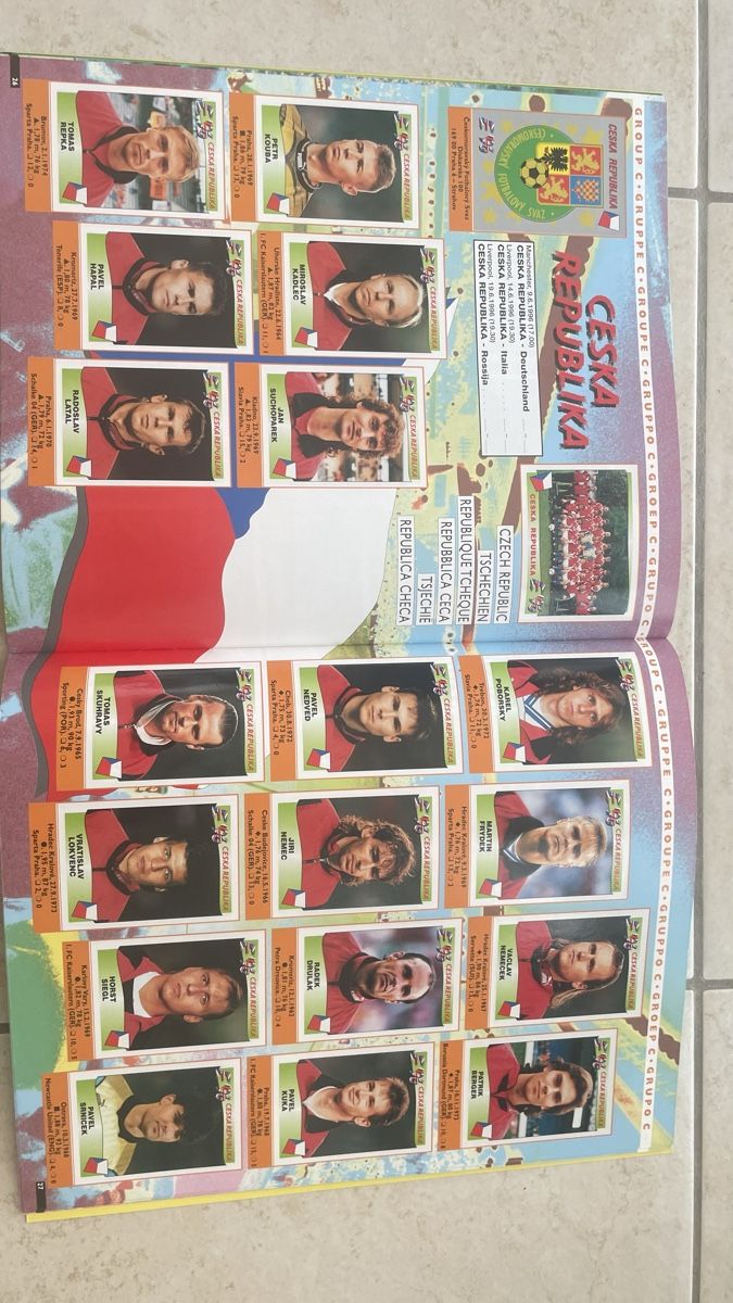 Panini Alben: Panini Album Euro 1996 Druckversion – Neu (gemäss Beschreibung) aus Binningen von Flagello 3