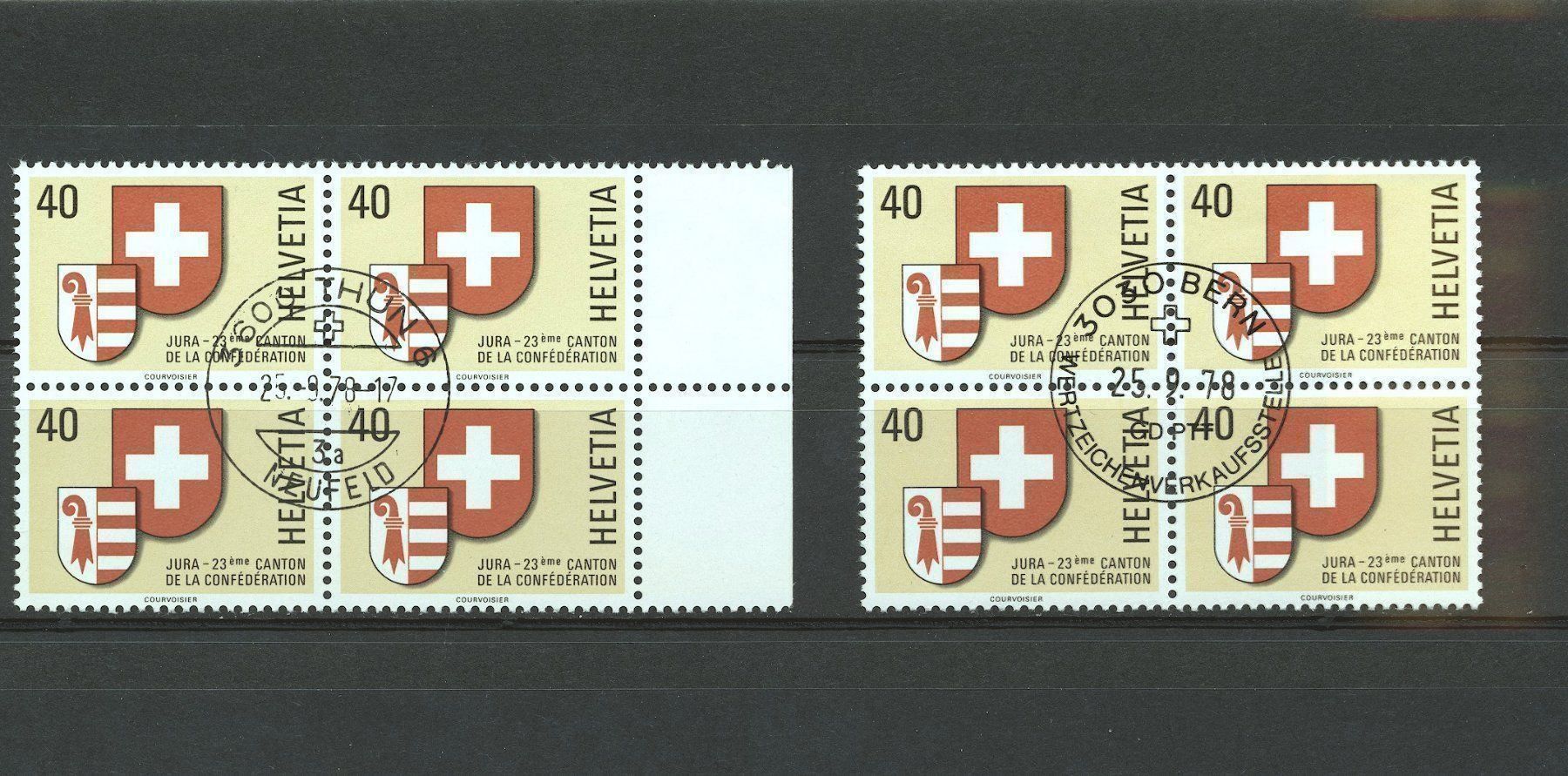 Tutti i francobolli: 1978 diverse Viererblöcke gestempelt – Usato da Nesslau venduto da andi_hon 4