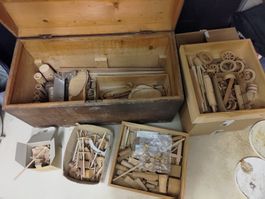 Vintage Holzspielzeug Bastel-Set für kreative Köpfe🔨🧸🪚