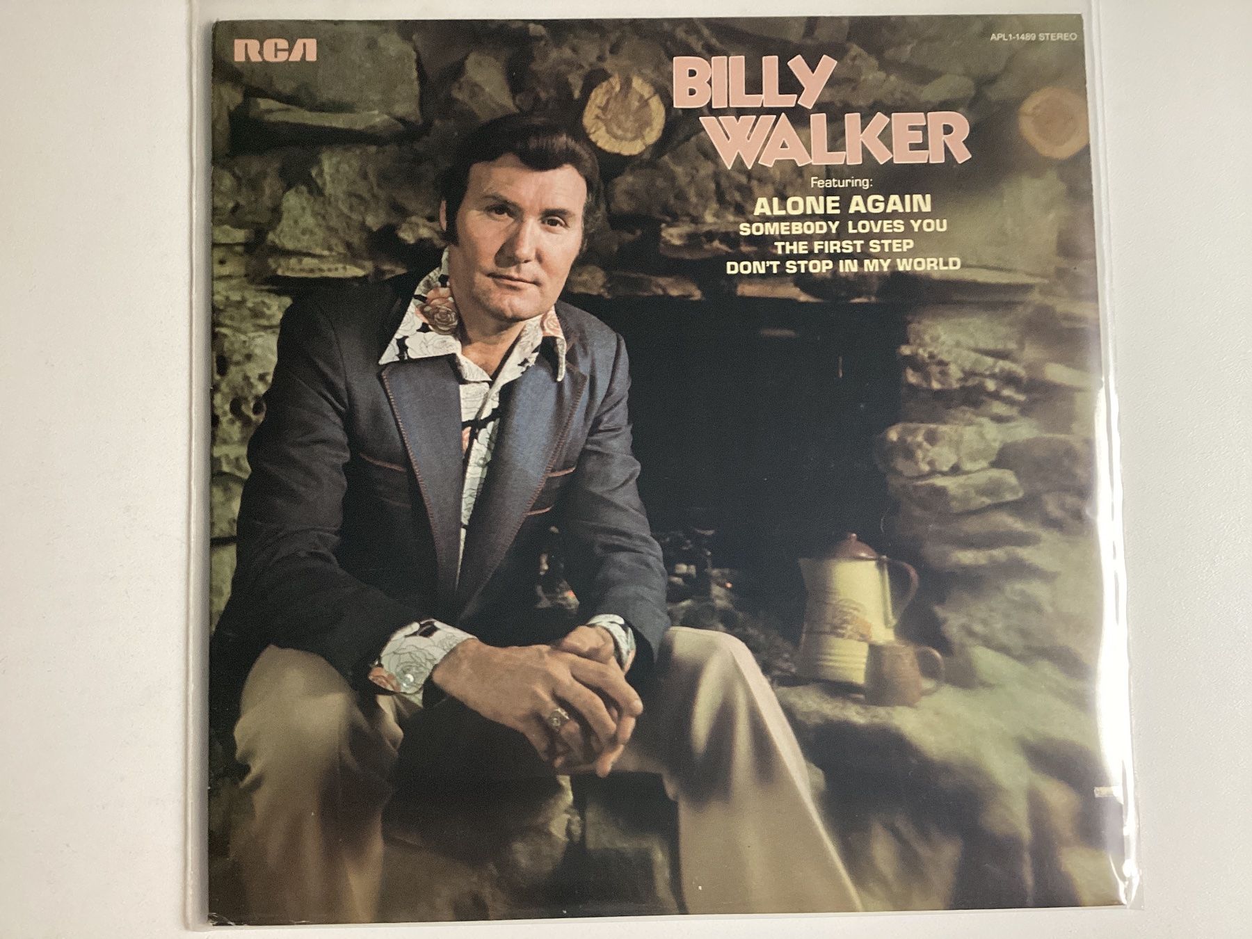 Schallplatten: Billy Walker LP - Alone Again – Gebraucht aus Gutenswil von Hamzian