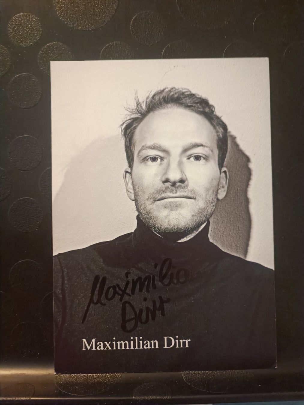 Autografi: Maximilian Dirr - handsigniert – Usato da Menziken venduto da Artographs
