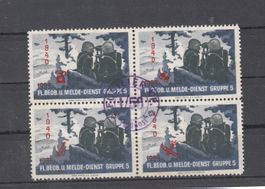 Flieger-Beobachter 19+20+21+22 Gestempelt Kat.40.-