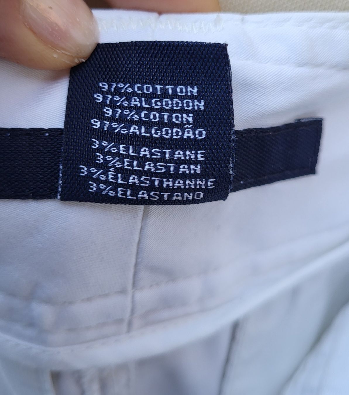 Pantalons: Pantalon blanche en coton – D'occasion à Fribourg par VictoriaShop7 5