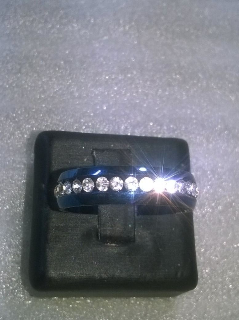 Anelli: RING EDELSTHAL MIT ECHT KRISTALL,,,WEISS KRISTALL – Nuovo (secondo la descrizione) da Basel venduto da bijoutrie_4