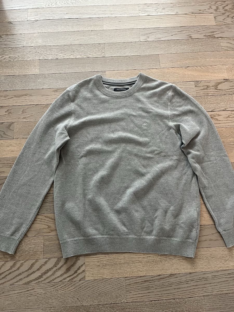 Maglioni & Felpe: Marc O’Polo Herren Baumwollpullover, Grau, Grösse M – Nuovo (secondo la descrizione) da Uster venduto da PSchultze