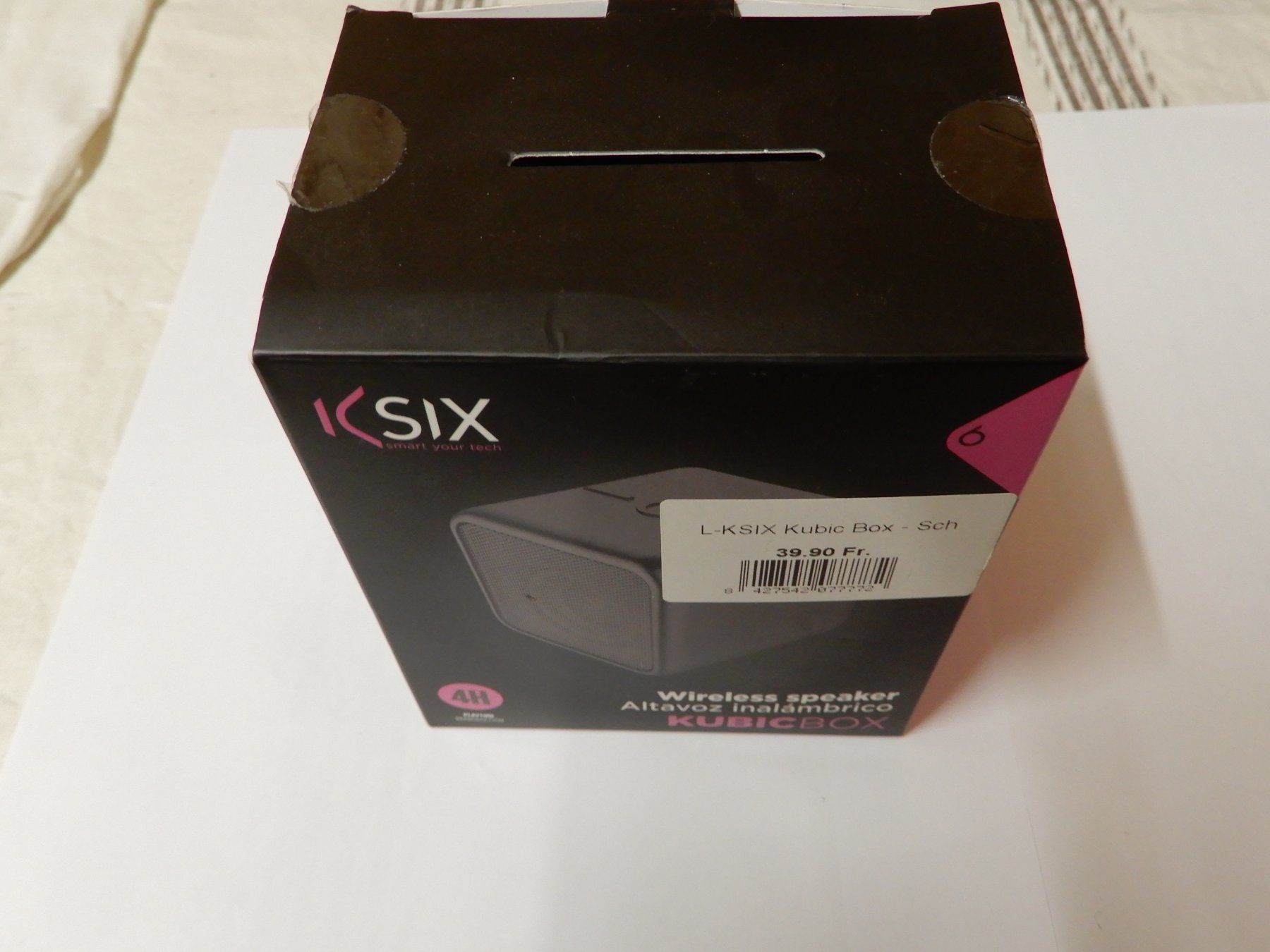 Haut-parleurs: KubicBpx Wireless Speaker – Neuf avec emballage d'origine à Worben par MaKo3252 6