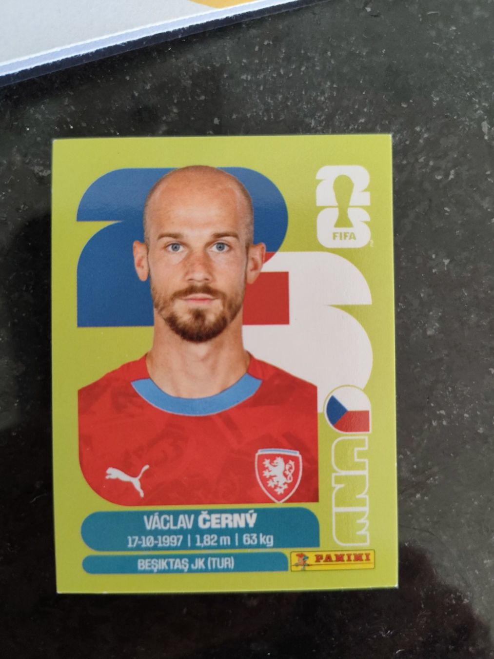 Panini Sammelbilder & Trading cards: Panini WM 2026, CZE 18, Cernv – Gebraucht aus Aarburg von gloeckgloeck