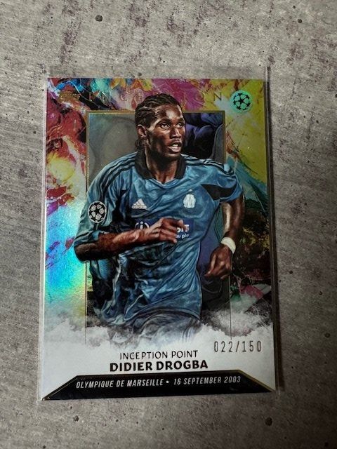 Topps Carte collezionabili: Topps Inception 23-24 Didier Drogba /150 – Nuovo (secondo la descrizione) da Gisikon venduto da tradingcardsswiss