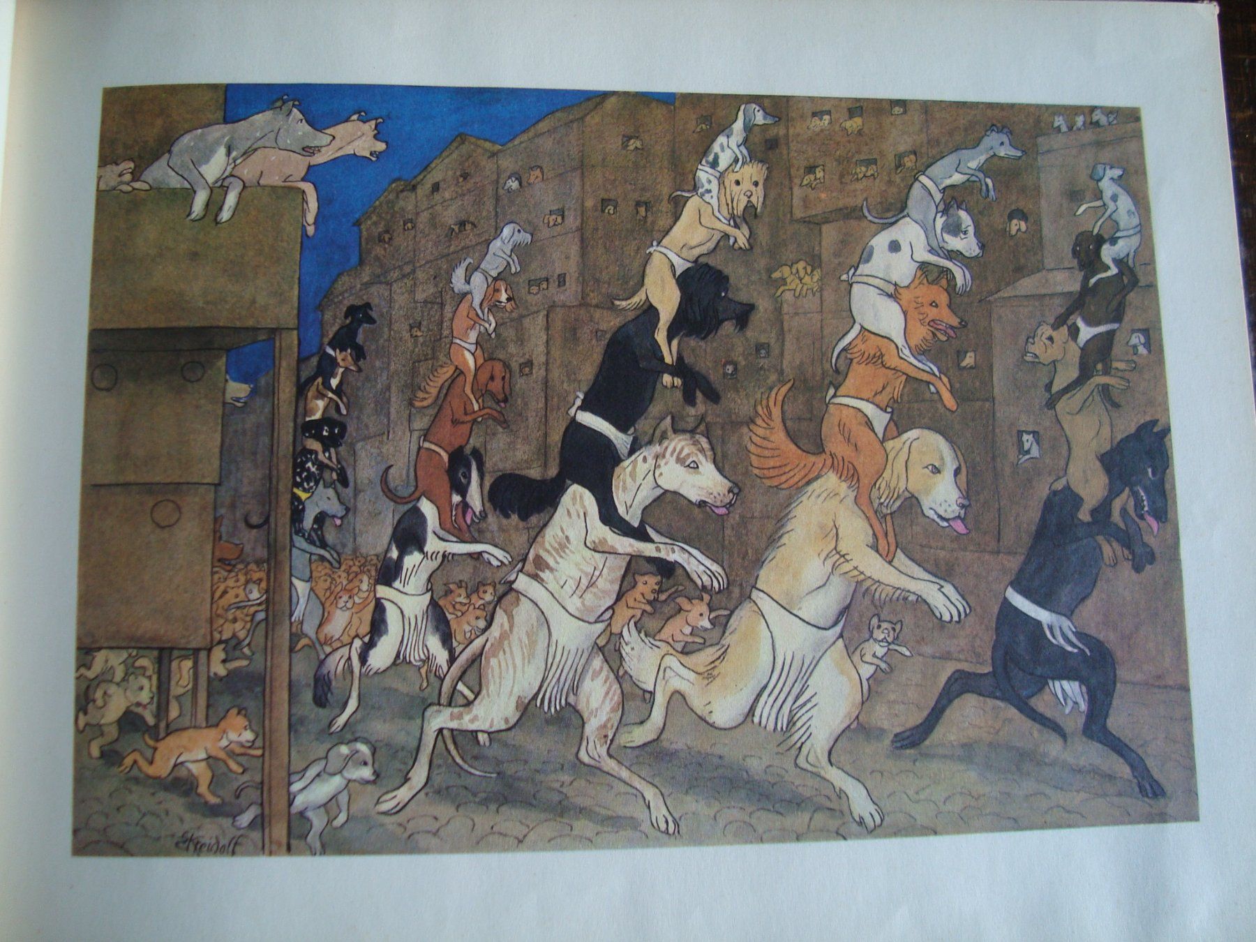 Livres: Das Hundefest – D'occasion à Fribourg par ruswil007 1
