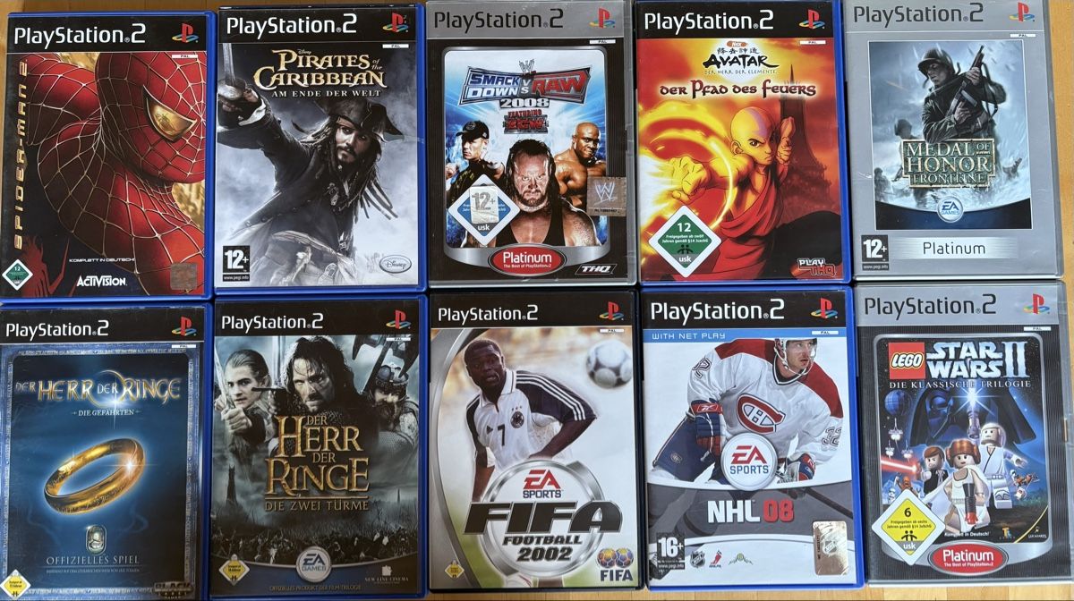 Sony Jeux: PS2 Spiele, 10 Stück – D'occasion à Halten par Das_dodie