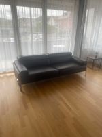 Leder-Sofa (2er) dunkelbraun, Top Zustand, neuwertig