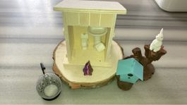 Miniatur Set mit Vogelhaus,Schaukel🧚🏼‍♂️